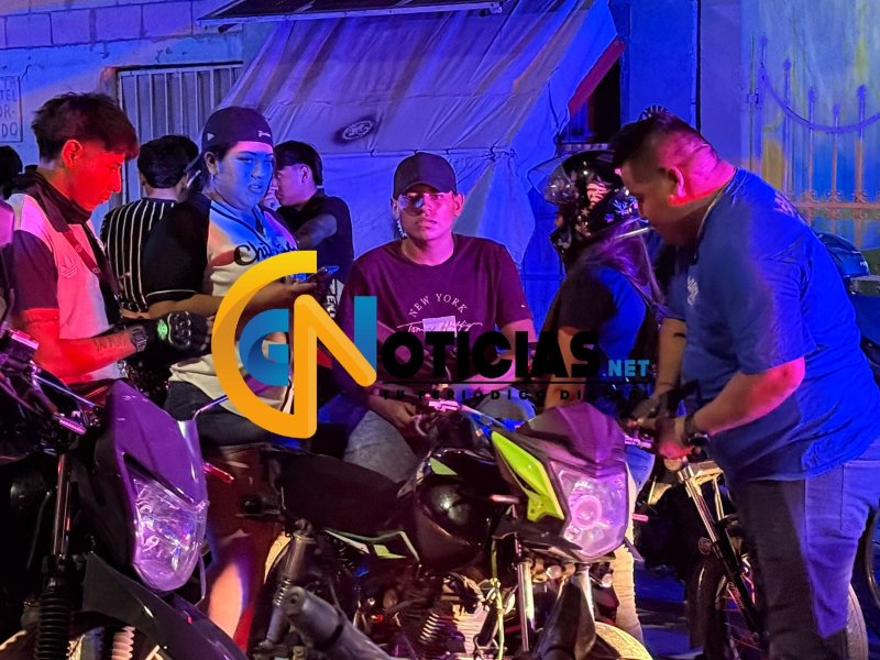 Alrededor de unos “20 caballitos de acero” (motos), terminaron en el corralón