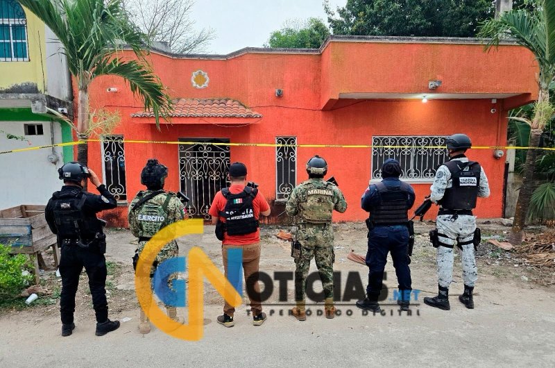 Aseguran drogas, armas y dispositivos electrónicos en operativo en Felipe Carrillo Puerto