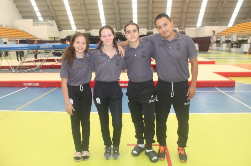 Atletas de gimnasia de trampolín y esgrima listos para representar a Quintana Roo