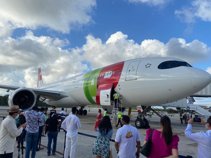 Augura TAP Air Portugal éxito al vuelo directo entre Lisboa y Cancún