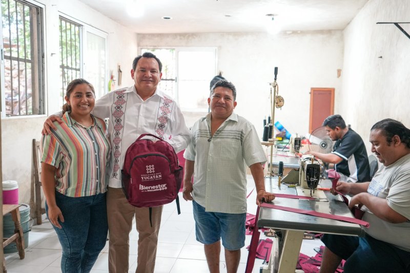 “Bienestar en tu Escuela” genera empleo en Huhí