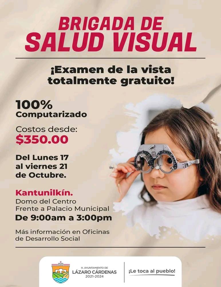 Brigada de Salud Visual en Kantunilkin