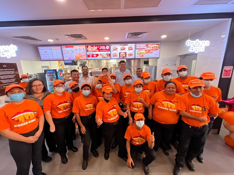BURGUER KING “LA CASA DEL WHOPPER” REABRE SUS PUERTAS EN LA GRAN PLAZA DE CANCÚN Q. ROO.