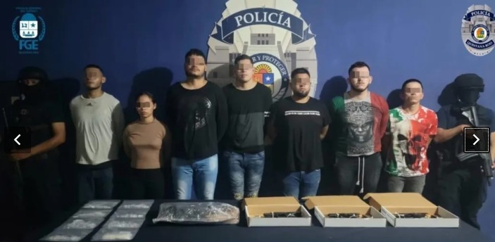 Cae líder regional de CJNG y ocho sicarios más en Quintana Roo