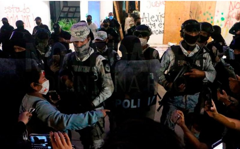 Cancún: Policías que agredieron a feministas el 9 de noviembre a la cárcel