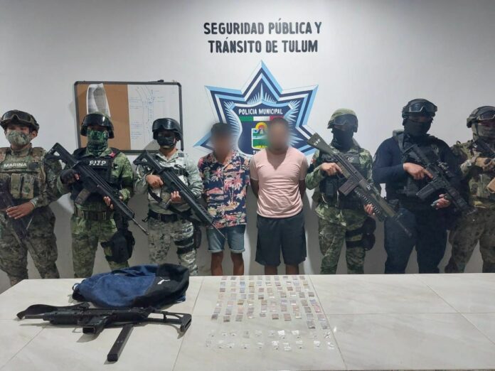Capturan a narcomenudistas en Tulum