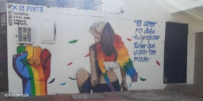 ‘Color’s&Love’ el primer mural en apoyo a la comunidad LGBTIQ+ en Cancún