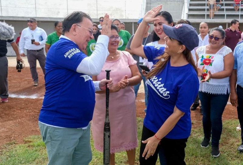 Con el Gobierno de México transformamos espacios deportivos: Mara Lezama
