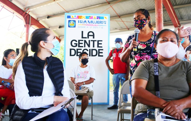 CON GRAN PARTICIPACIÓN CONTINÚA LA CONFORMACIÓN DEL PMD DE ISLA MUJERES