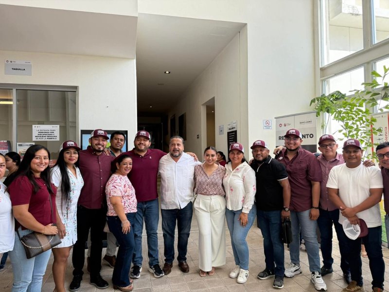 Con la convicción de seguir fortaleciendo a la militancia de Morena