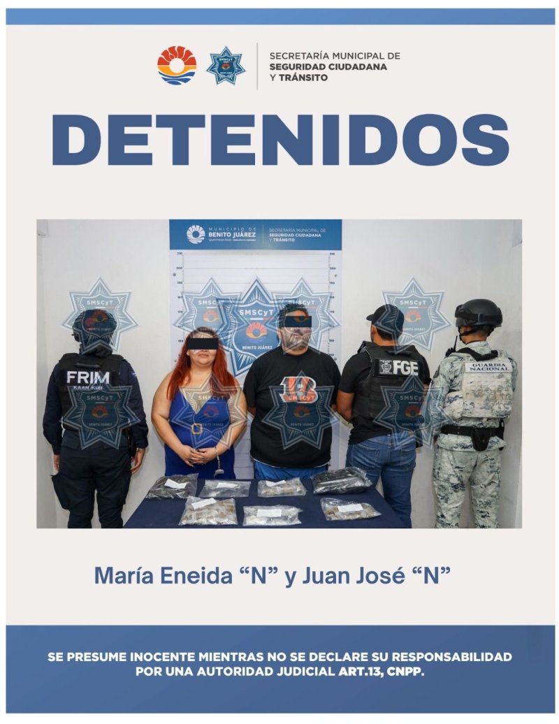 DETENIDOS POR DELITOS CONTRA LA SALUD