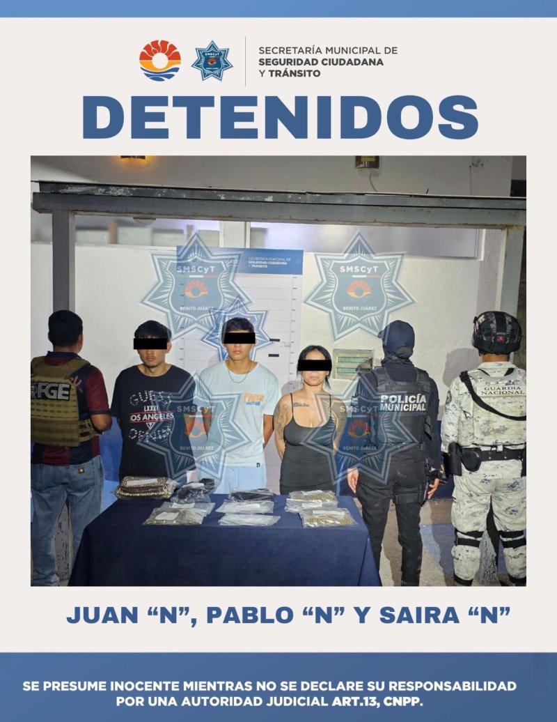 DETENIDOS POR DELITOS CONTRA LA SALUD