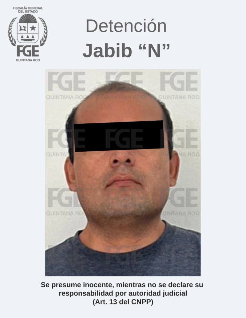 Detiene FGE a tres masculinos relacionados con el robo a una joyería en Benito Juárez