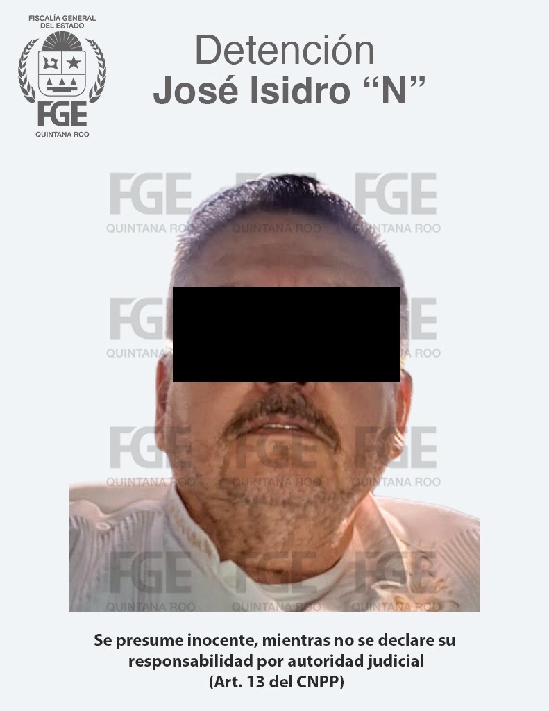 Detiene FGE Quintana Roo a líder sindical por homicidio calificado en Benito Juárez