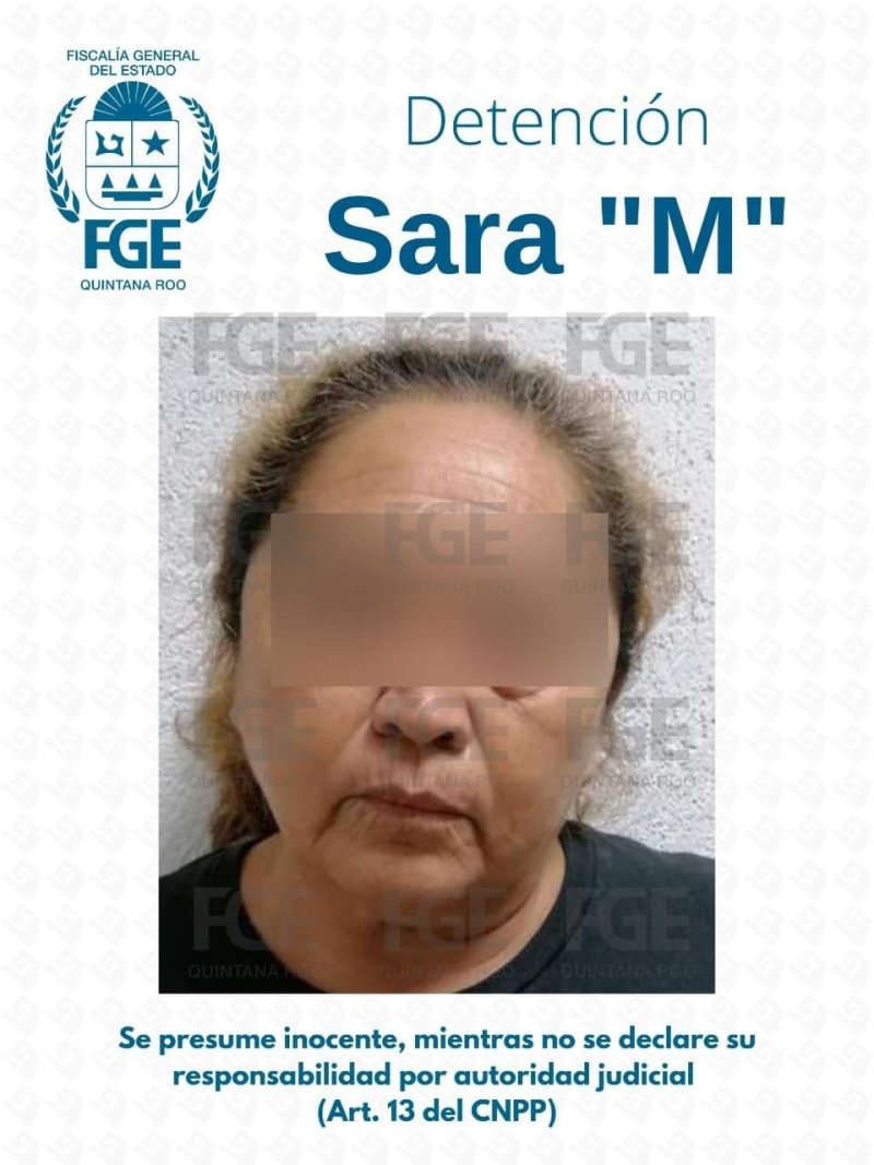 Detienen a mujer que asesinó a familiar de un disparo en la cabeza en Playa del Carmen