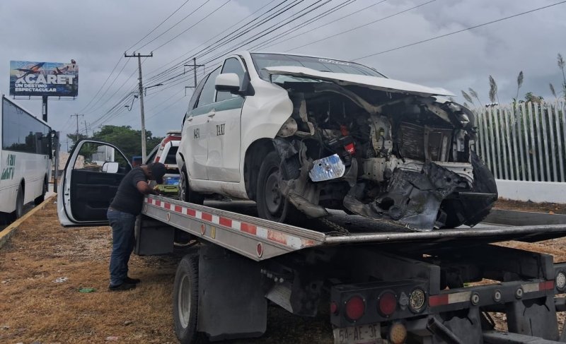 Dos accidentes en el bulevar Colosio dejan un lesionado y cuantiosos daños