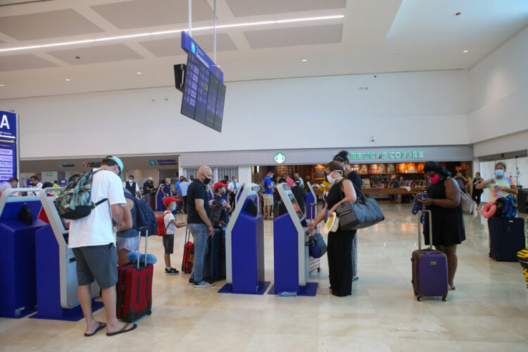 El aeropuerto de Cancún, con 509 operaciones a través de 41 aerolíneas