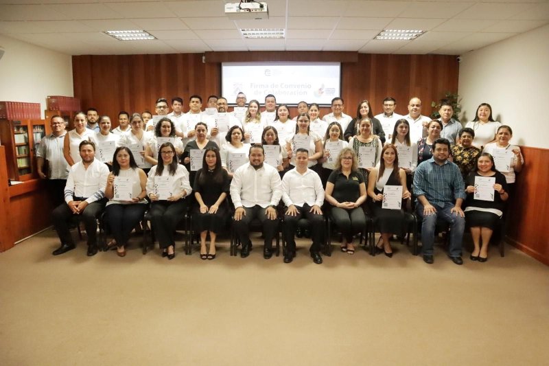 El TEQROO y la CDHEQROO firman convenio de colaboración