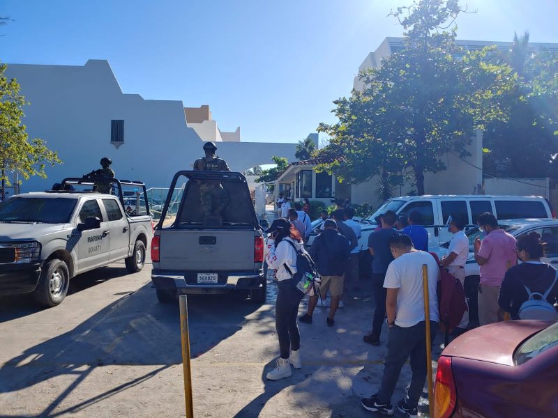 Evacúan el hotel Fiesta Americana por un incendio