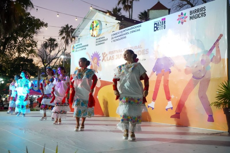 Éxito rotundo del Bazar “Kitty Fest” y el “Festival Cultural x las Juventudes” en Chetumal