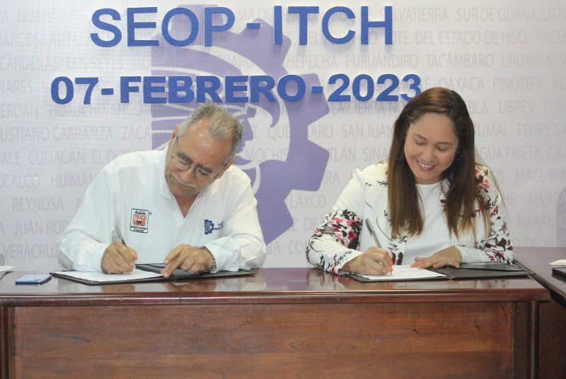 Fortalecen lazos de colaboración SEOP y el ITCH en beneficio de estudiantes
