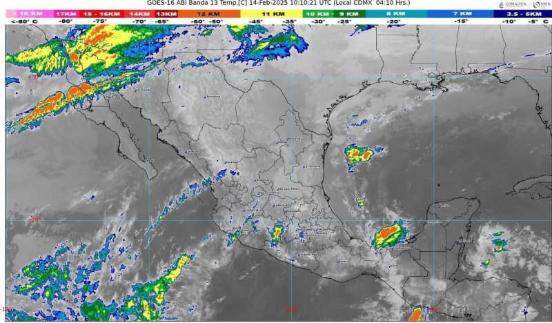 Frente frío número 27 ingresará a México y traerá lluvias y fuertes vientos