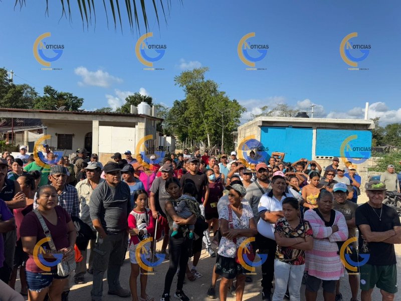Habitantes de las colonias Monte Sinaí y La Colina, se reunieron para desmentir rumores