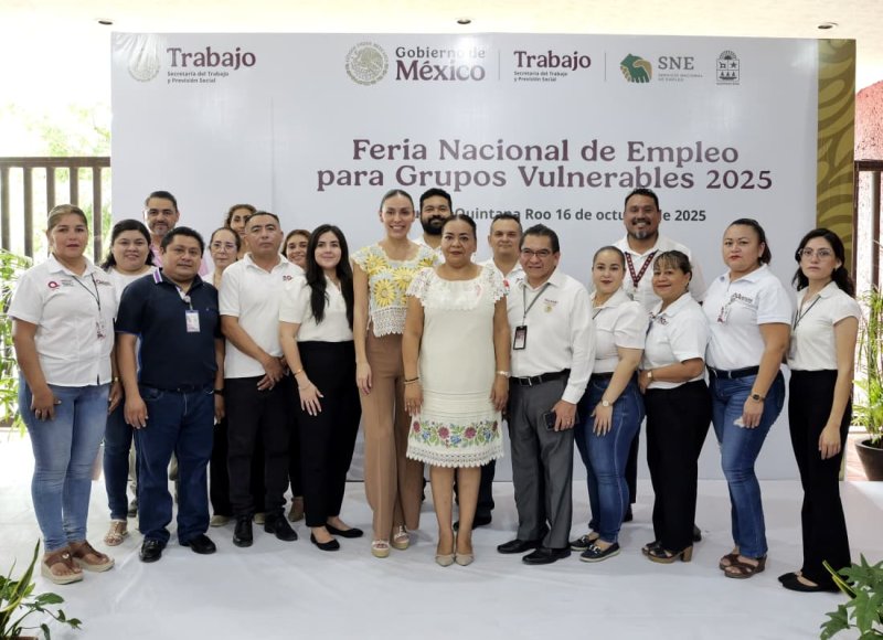 Impulsa “Empléate Quintana Roo” oportunidades laborales para grupos vulnerables