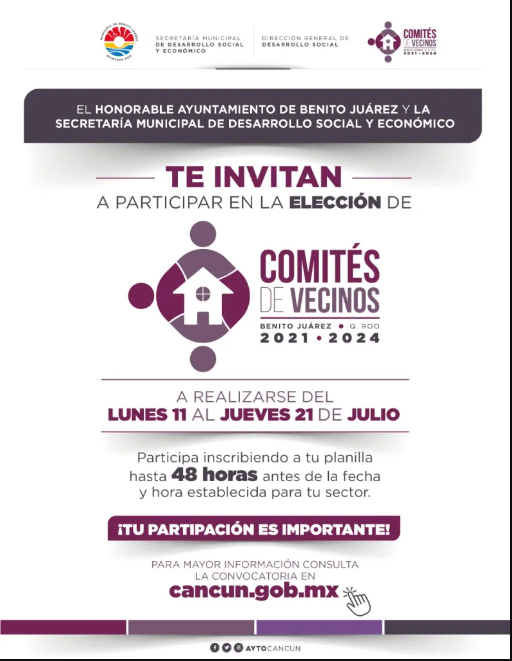 IMPULSA MUNICIPIO DE BENITO JUÁREZ PARTICIPACIÓN CIUDADANA