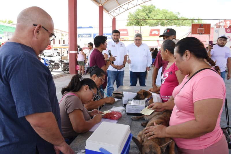 Inicia en Hoctún la Jornada de Esterilización y Vacunación Antirrábica