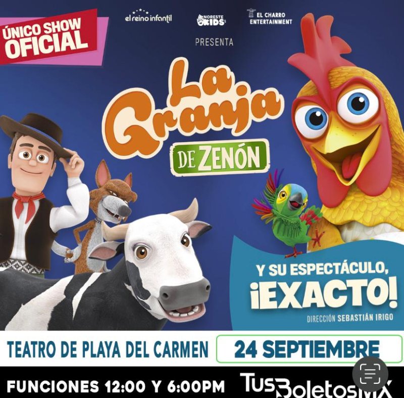 Llega a Playa del Carmen LA ORIGINAL “GRANJA DE ZENON”
