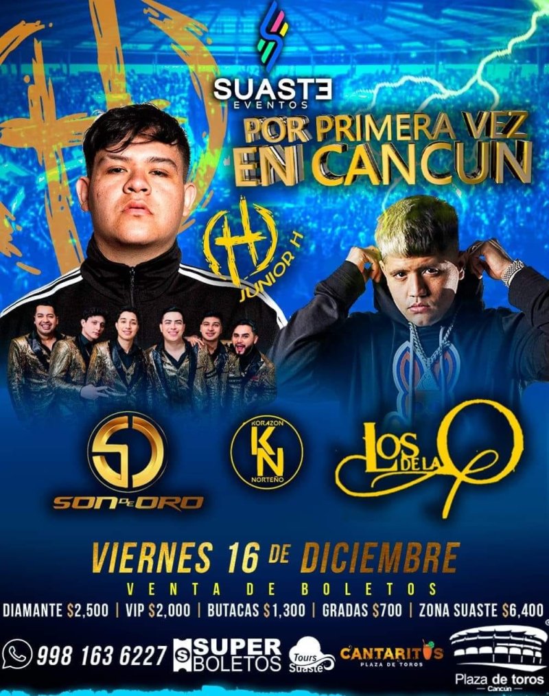 Los Corridos Tumbados llegaron a #Cancún
