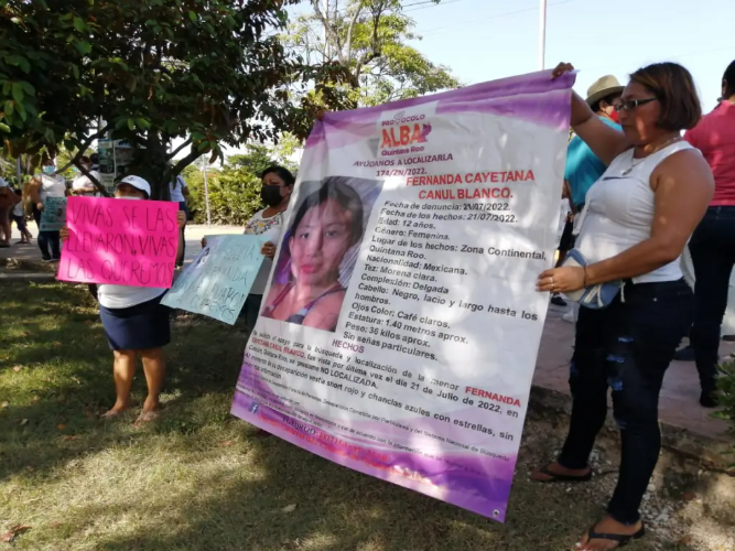 Madre de Fernanda Cayetana continúa exigiendo Justicia
