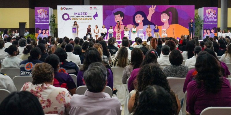 Mara Lezama reconoce e impulsa a las mujeres para alcanzar sus metas