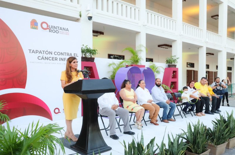 Mara Lezama suma voluntades en apoyo de niñas y niños con cáncer en Quintana Roo