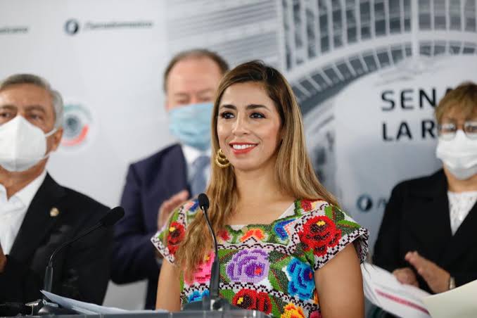 Marybel Villegas busca la presidencia en la Cámara de Senadores
