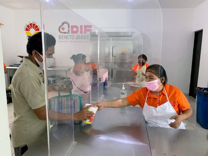 MÁS DE 100 MIL RACIONES ENTREGADAS EN EL COMEDOR COMUNITARIO DEL DIF BJ