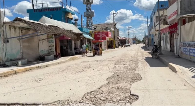 Modernizarán 2 kilómetros en la entrada a Chiquila.