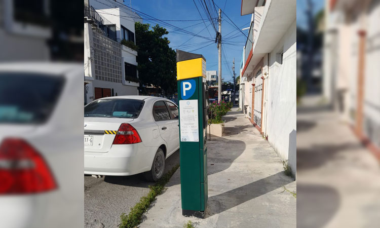 Liberarán de parquímetros a alrededor de 800 cajones de estacionamiento en Playa del Carmen￼