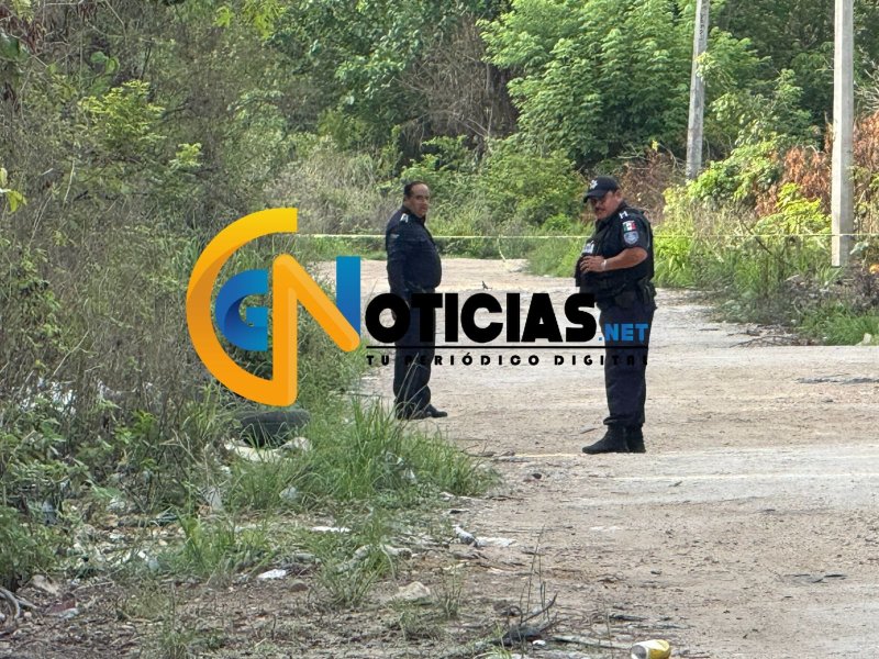 El cuerpo de un joven de aproximadamente 20 a 25 años de edad, fue encontrado sin vida y con signos de violencia en un área verde de la región 213