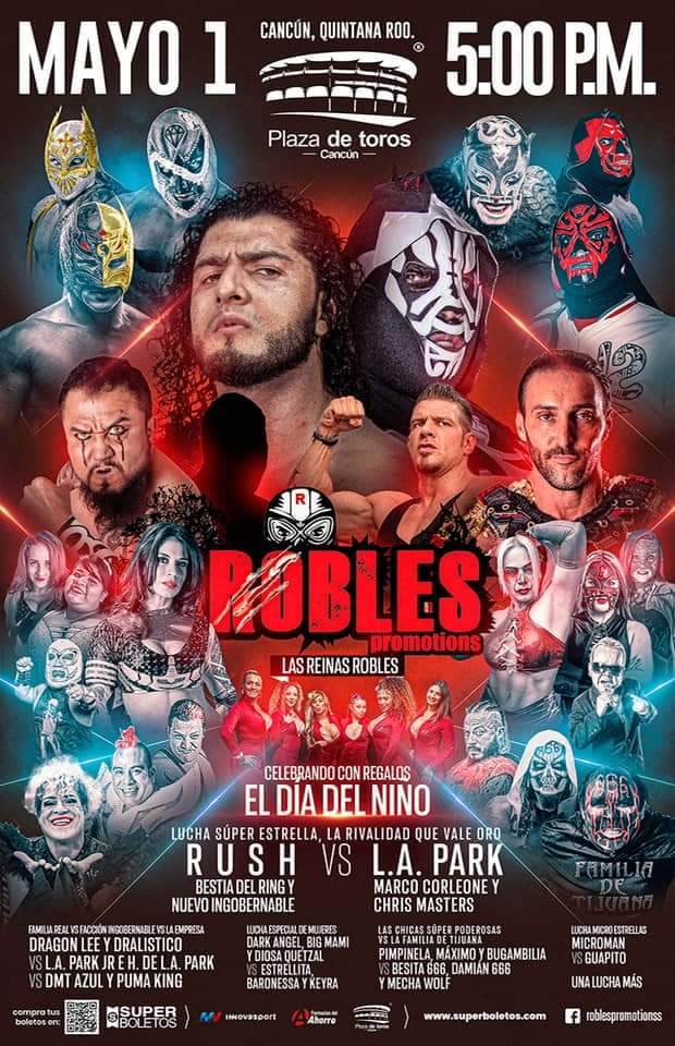 Cancún ya tienen sus boletos para la LUCHA LIBRE💥💥💥💥