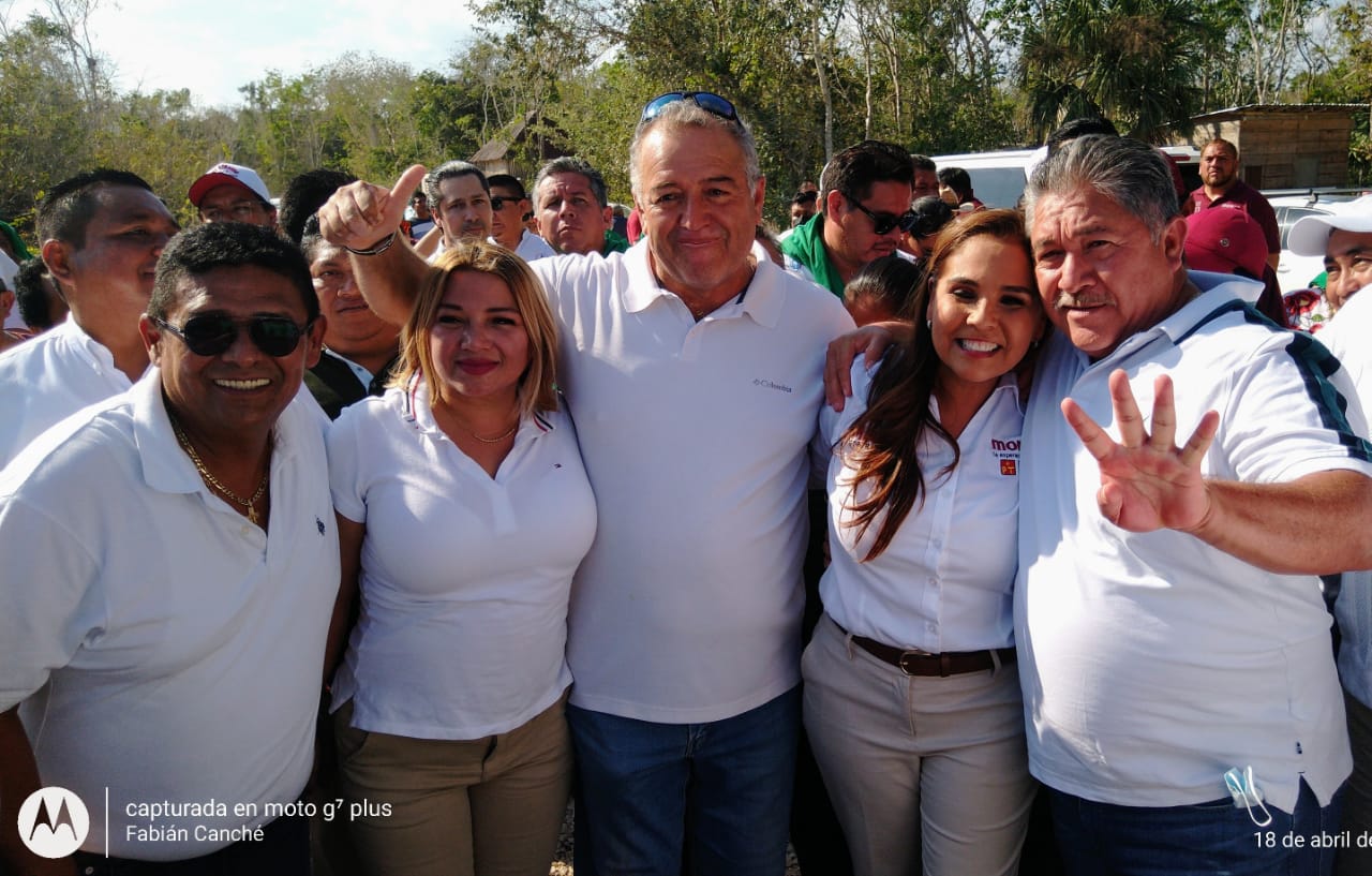 Importante líder transportista acude a la reunión de trabajadores del volante con Mara Lezama