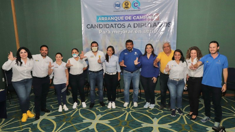 Juventud, experiencia y honestidad distintivo de candidatos de la coalición “Va por Quintana Roo”: Faustino Uicab