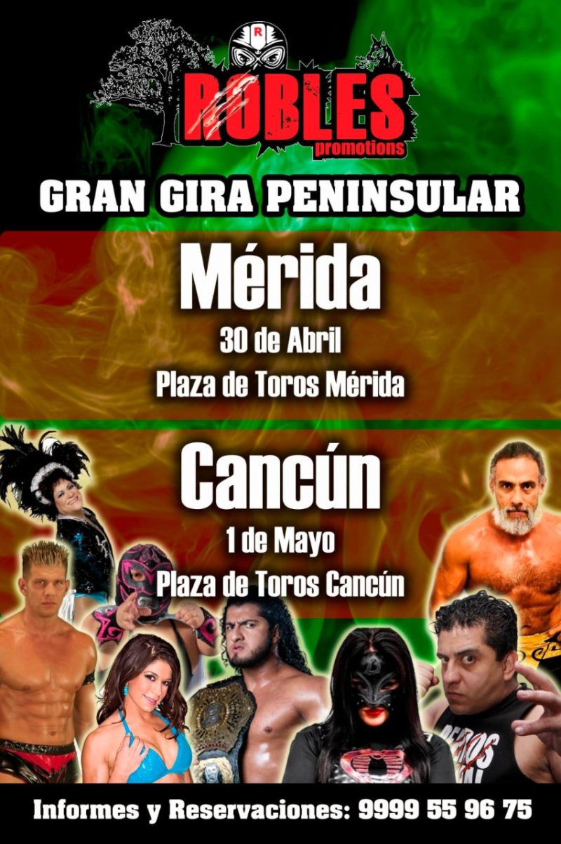 🔊🔊🔊 La Gran Gira Peninsular llega a #merida y #cancùn con una espectacular producción a cargo de Robles Promotions y Robles Promotions Sureste.