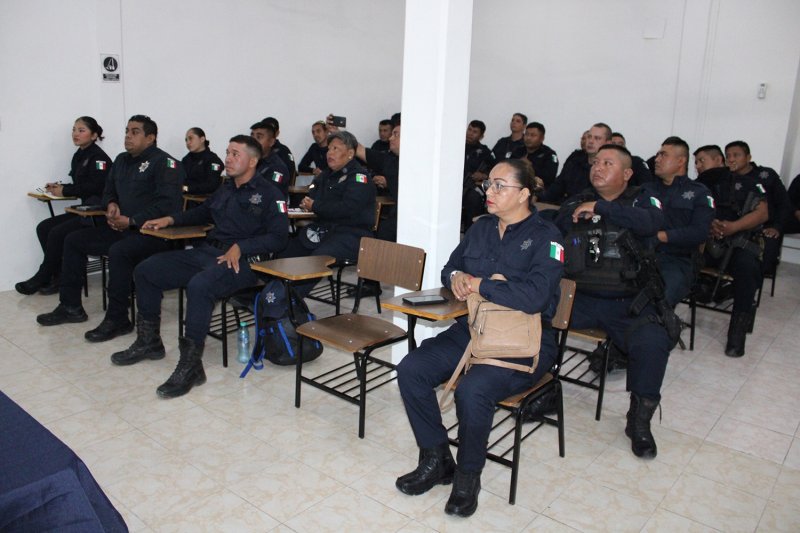 Capacita SESESC a 425 elementos de las policías municipales de Quintana Roo con el software IPH Móvil