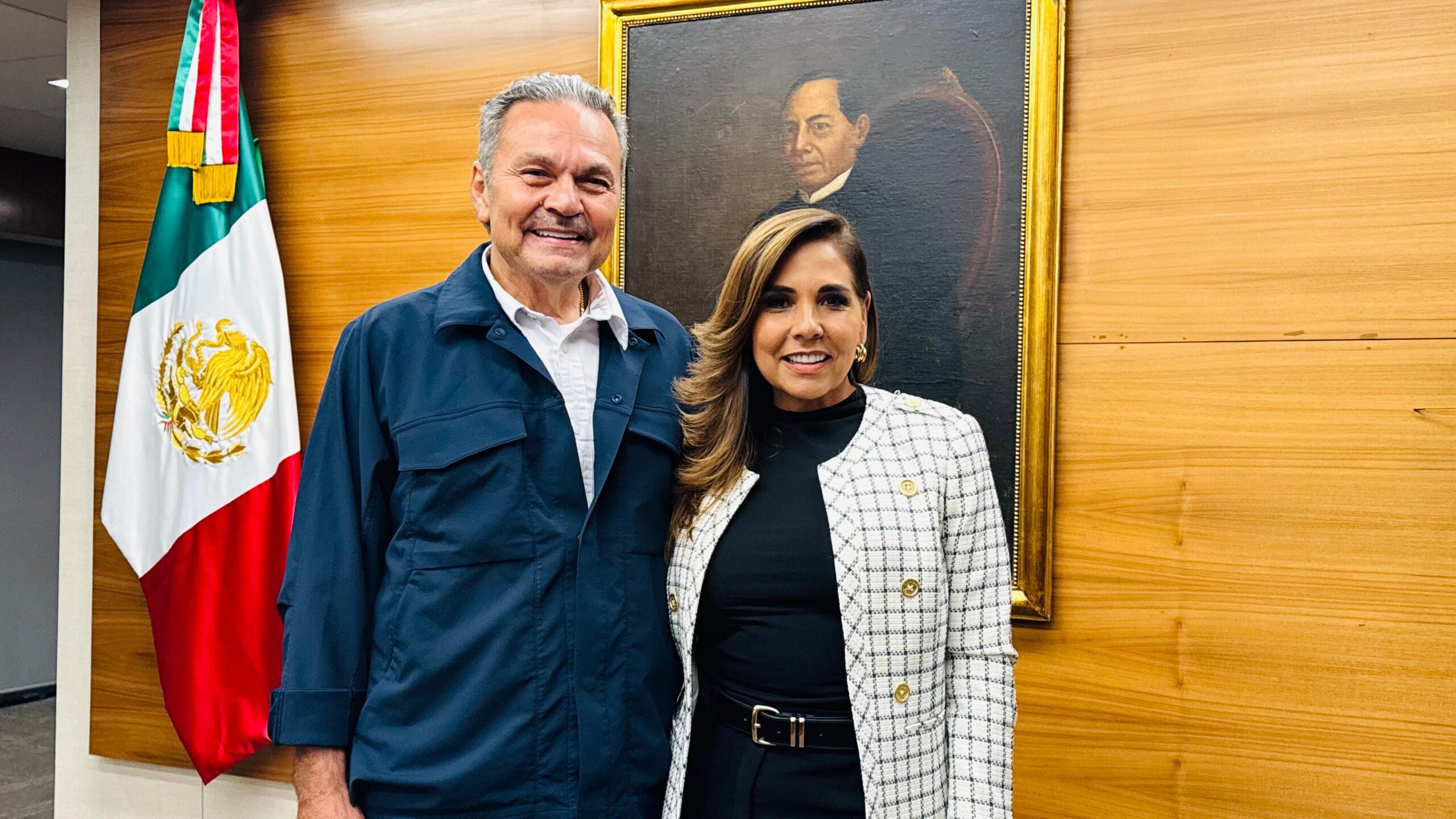 Revisa Mara Lezama y Octavio Romero avances para la implementación de Programa Vivienda para el Bienestar en Quintana Roo