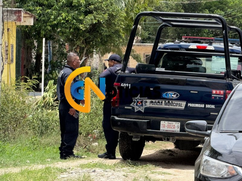 Lo reportaron como fallecido natural y al parecer los agentes encontraron indicios de violencia en la colonia irregular cuna Maya
