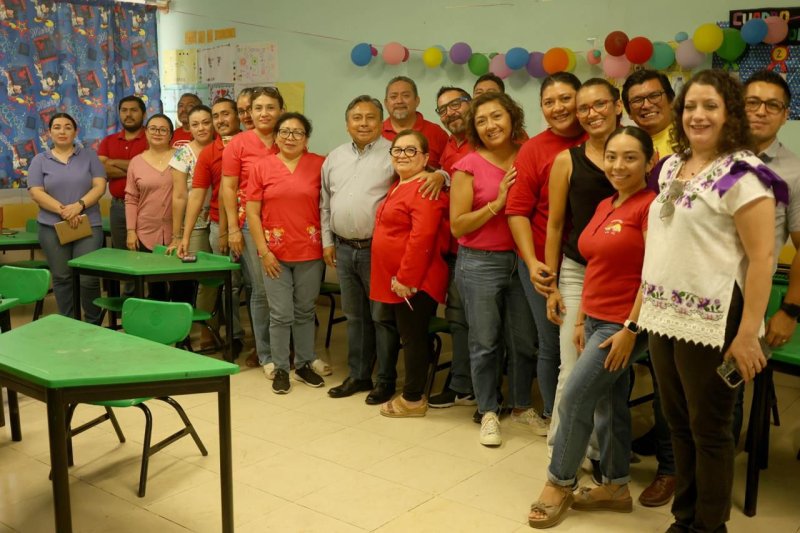 Realiza la SEGEY jornada de trabajo a favor de planteles educativos  en el poniente y sur de Mérida