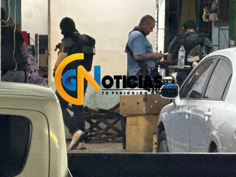 Tres detenidos e indicios asegurados fue el resultado durante una diligencia encabezada por la Fiscalía General de la República en un autolavado y taller, de la región 221.