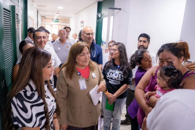Niñas y niños con labio y paladar hendido reciben atención integral  en jornada del DIF Yucatán